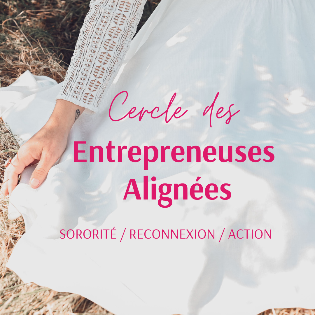 cercle entrepreneuses alignées